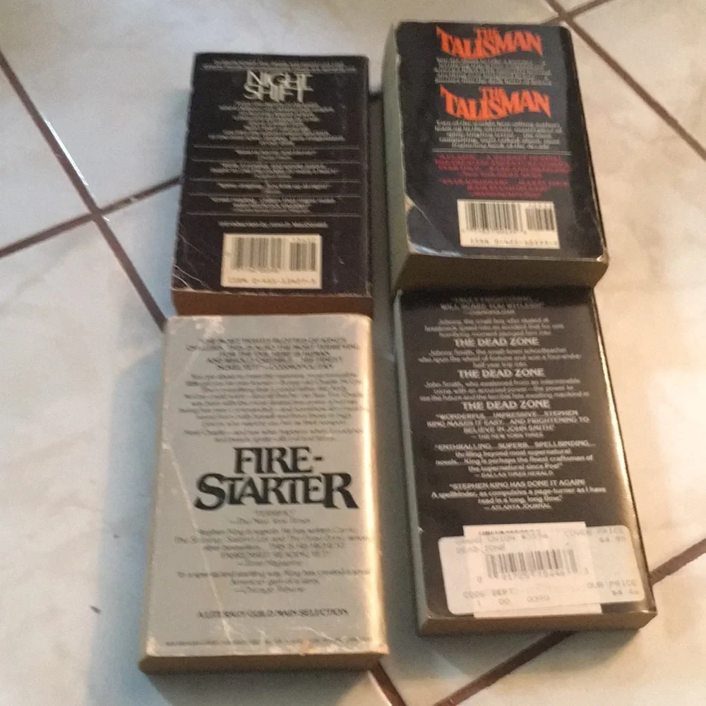 Stephen King 4 Paperback novels
